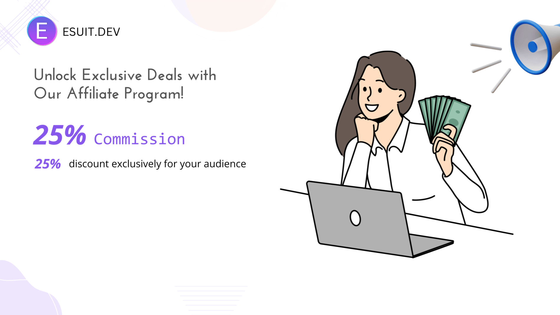 ESuit Affiliate Program - Earn commissions by promoting extensions